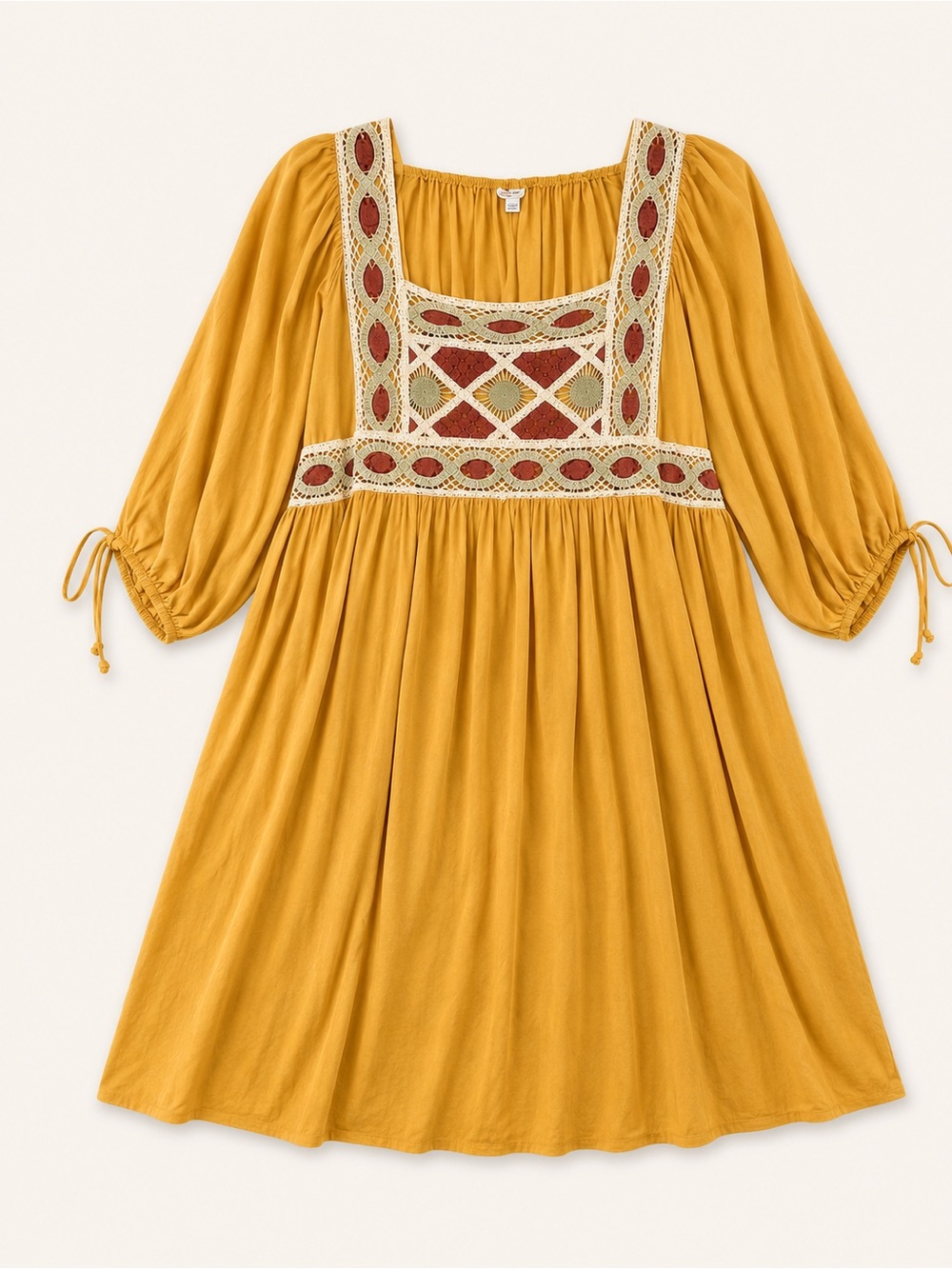 Cato Gold Boho Dress 3XL 22/24